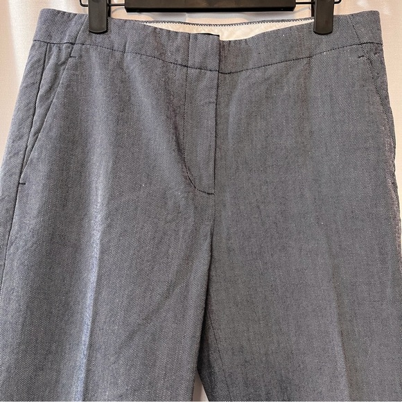 J. Crew Straight Leg Cropped Slacks - Size 6 - Picture 2 of 10